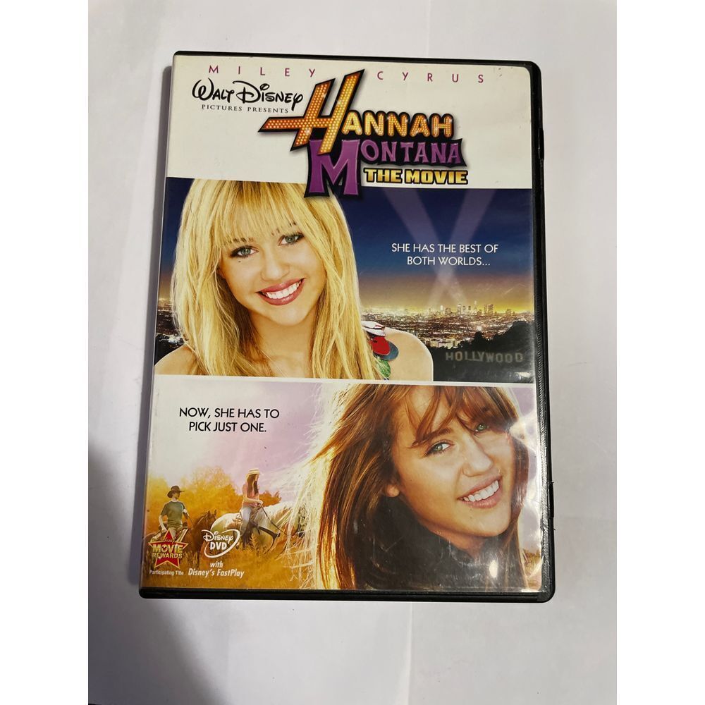 Walt Disney Hannah Montana The Movie DVD Family Comedy Musical Film 2009 Release